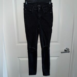 American Eagle Outfitters Women's Black Skinny Jeans
